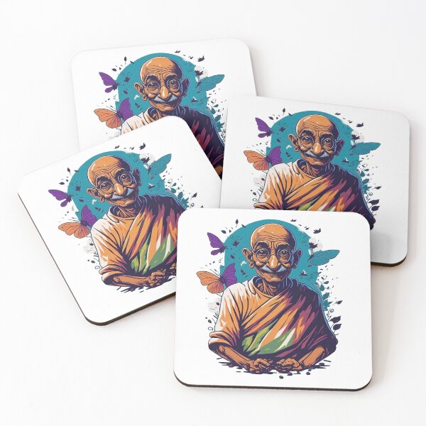 Item preview, Mahatma Gandhi designed and sold by MundoDISARE.