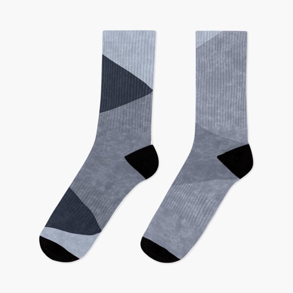 Item preview, Marble gray and blue triangles  designed and sold by fuzzyfox.