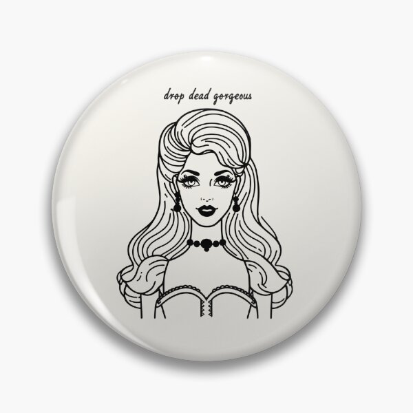 Item preview, Drop Dead Gorgeous Halloween designed and sold by Retro Travel Design.