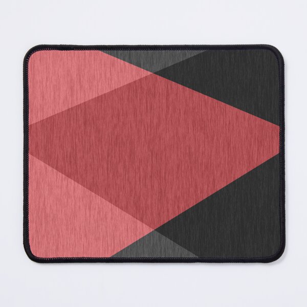 Item preview, Red gray geometric trendy pattern designed and sold by fuzzyfox.