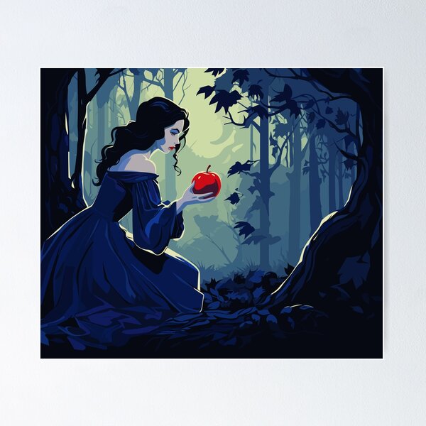 Item preview, Snow White Finds an Apple designed and sold by ShantyShawn.