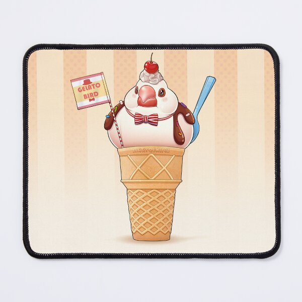Item preview, Java Finch Ice Cream Cone designed and sold by Maryoshi-143.