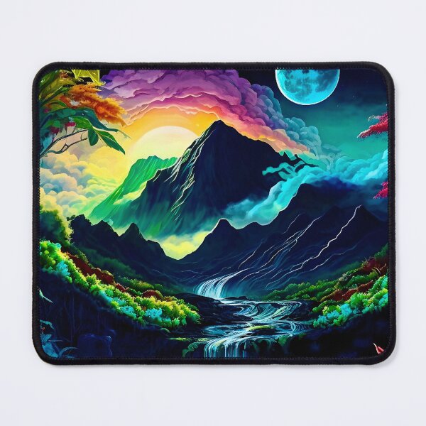 Item preview, Otherworld Series | Day and Night | Colorful Nature Aesthetic | Observable Universe designed and sold by Picasso-Prime.