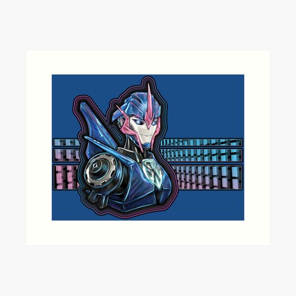 Transformers Prime Arcee Art Print for Sale by kchm76