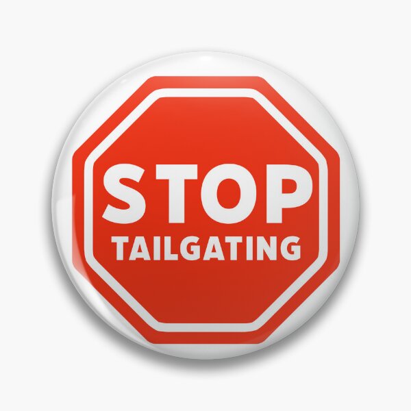 Item preview, Stop tailgating  designed and sold by Rachel the Artist .