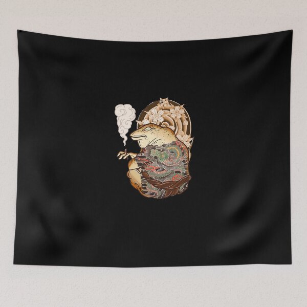 Item preview,  Japanese frog (irezumi style) designed and sold by IrezumiZoo.