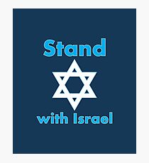 Stand with Israel Photographic Print