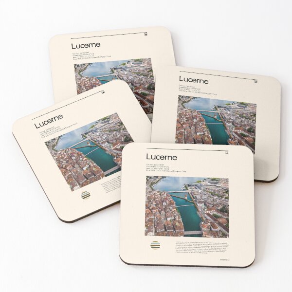 Item preview, Visit Lucerne, Switzerland (Travel poster) designed and sold by RabbitK.