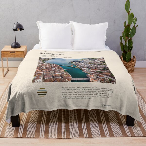 Item preview, Visit Lucerne, Switzerland (Travel poster) designed and sold by RabbitK.