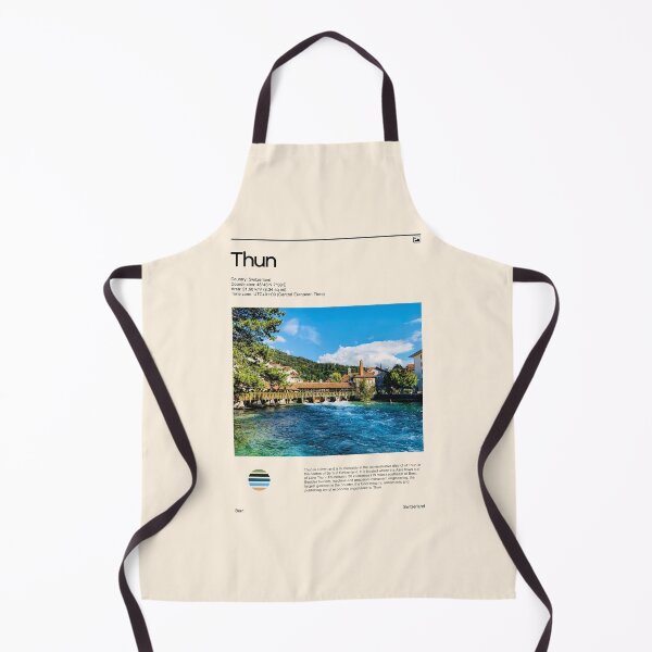 Item preview, Visit Thun, Switzerland (Travel poster) designed and sold by RabbitK.