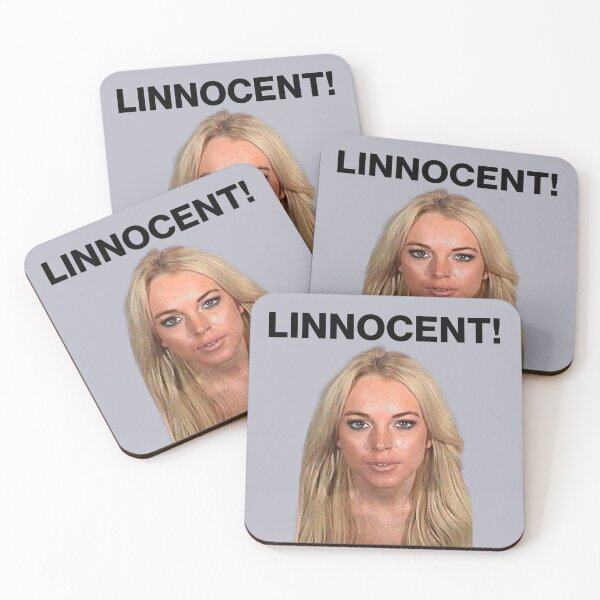Item preview, Lindsay Lohan 'Linnocent!' mugshot designed and sold by joeychol.