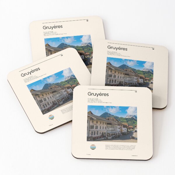 Item preview, Visit Gruyères, Switzerland (Travel poster) designed and sold by RabbitK.