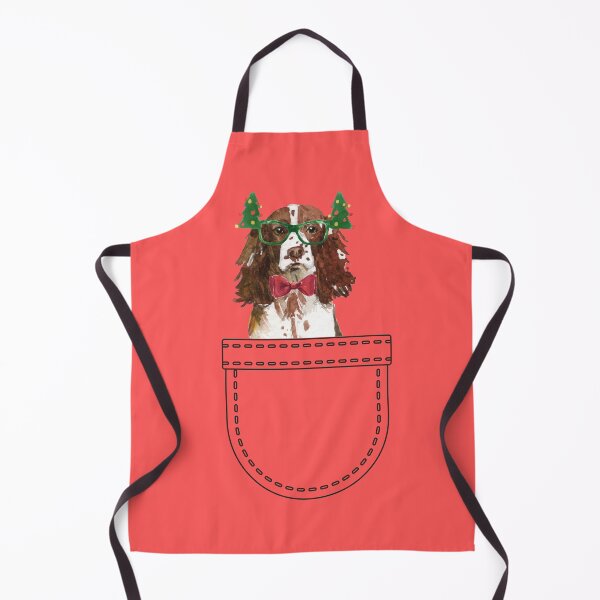 Item preview,  English Springer Spaniel Christmas dog  designed and sold by beastieboutique.