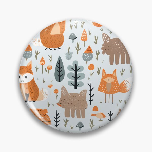 Item preview, Woodland Creatures Seamless digital paper designed and sold by Bundit37.