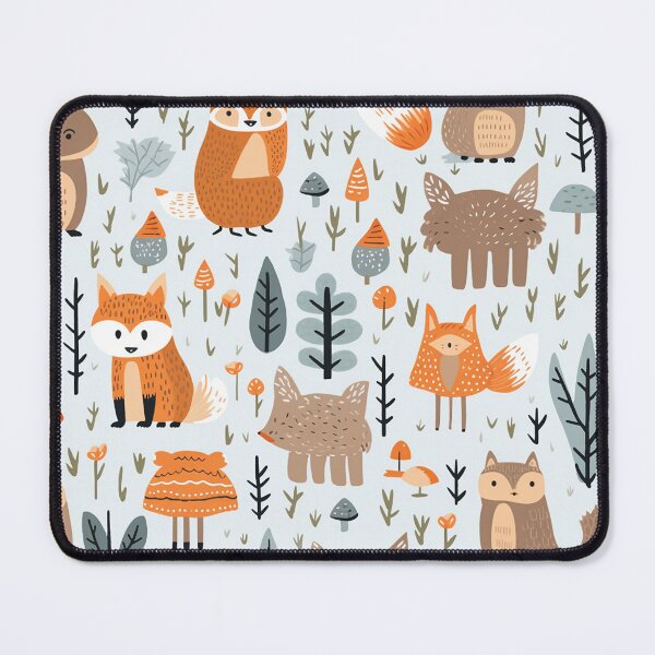 Item preview, Woodland Creatures Seamless digital paper designed and sold by Bundit37.
