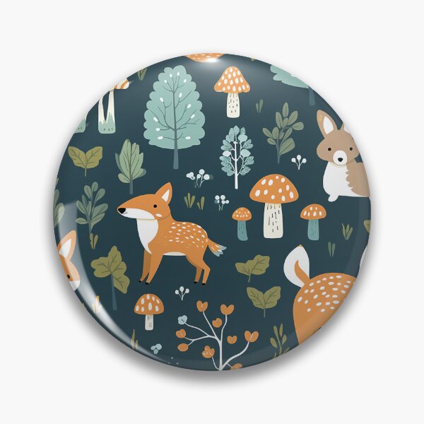 Item preview, Woodland Creatures Seamless digital paper designed and sold by Bundit37.