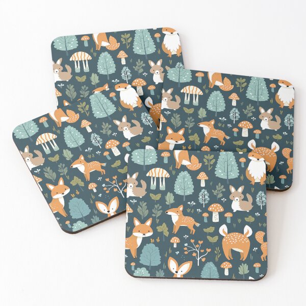 Artikelvorschau, Woodland Creatures Nahtloses digitales Papier entworfen und verkauft von Bundit37.