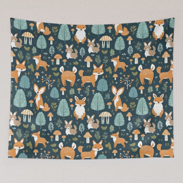 Artikelvorschau, Woodland Creatures Nahtloses digitales Papier entworfen und verkauft von Bundit37.