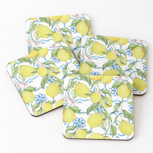 Item preview, Mediterranean Lemon pattern designed and sold by SvetlanaArt.