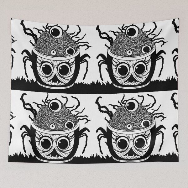 Item preview, The Ramen Bowl Monster designed and sold by Emyku.