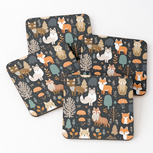 Artikelvorschau, Woodland Creatures Nahtloses digitales Papier entworfen und verkauft von Bundit37.