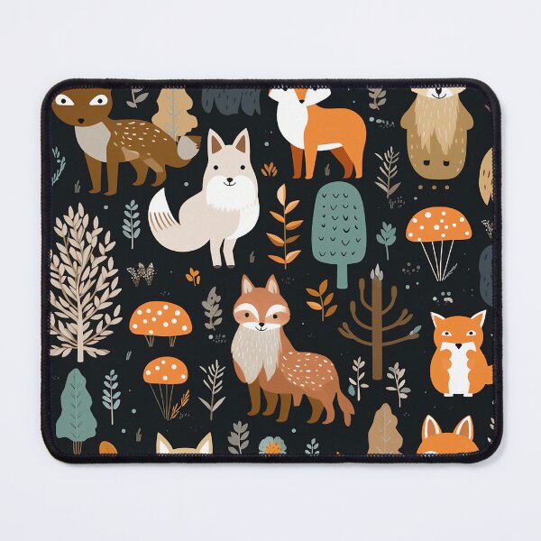 Item preview, Woodland Creatures Seamless digital paper designed and sold by Bundit37.