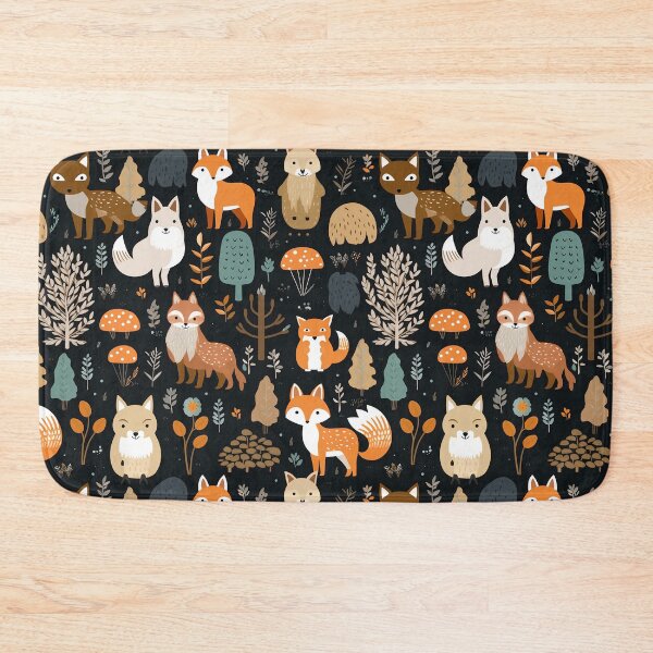Item preview, Woodland Creatures Seamless digital paper designed and sold by Bundit37.