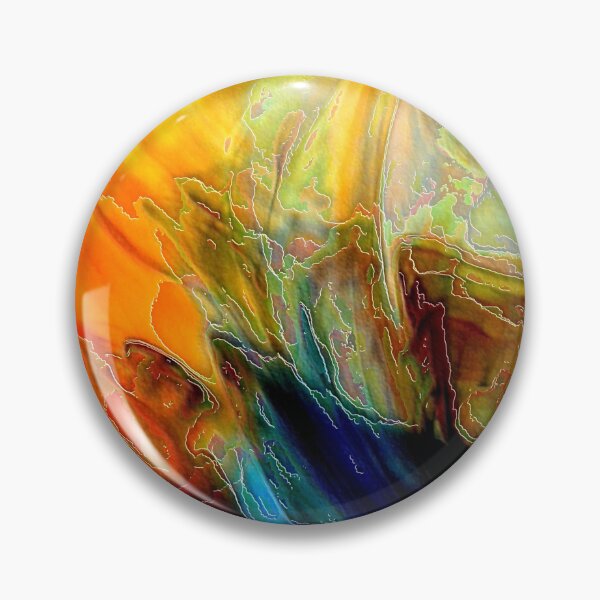 Artikelvorschau, Magisch lebendiger abstrakter Kunst entworfen und verkauft von TeeDeeDesigns.