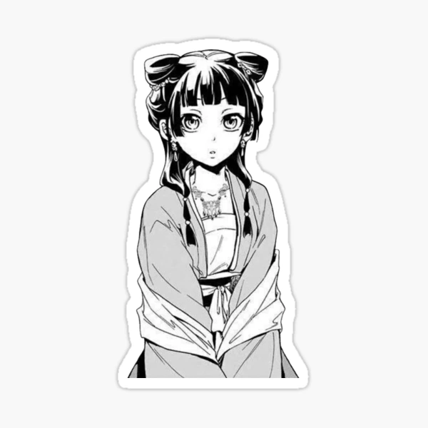 CWED 120 Anime Aufkleber - Apothecary Diaries Maomao Graffiti Sticker Set