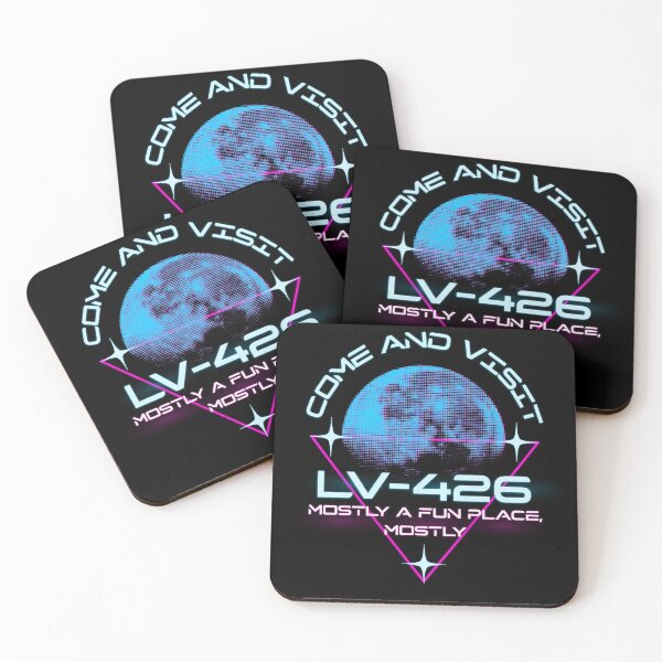 Item preview, Cool retro Alien LV-426 synthwave design designed and sold by Sukis-shop.