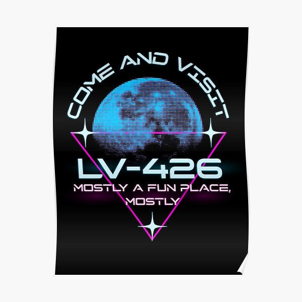 Wall Art Print Welcome to lv-426, Gifts & Merchandise