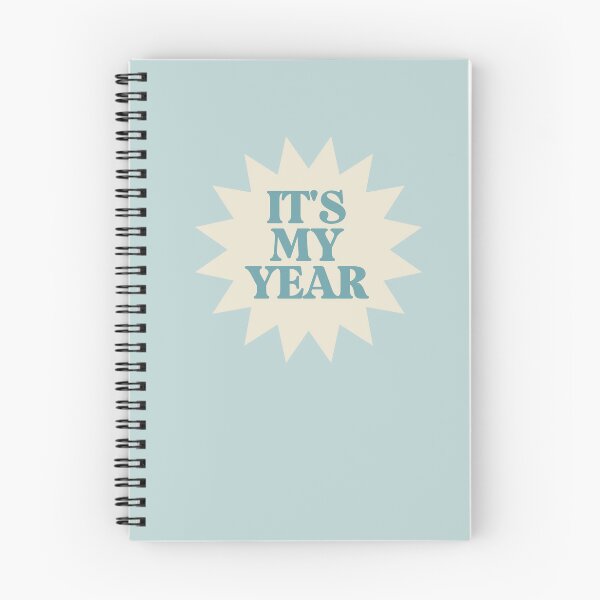 Item preview, It's My Year Sticker designed and sold by danielalorenzo.