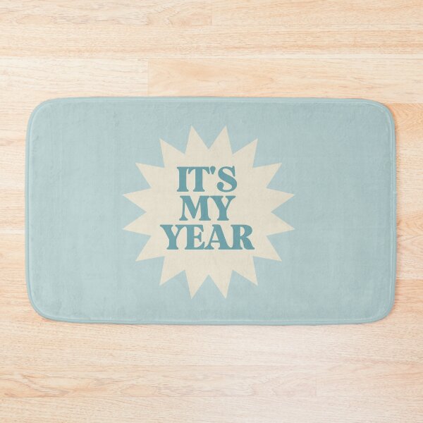 Item preview, It's My Year Sticker designed and sold by danielalorenzo.
