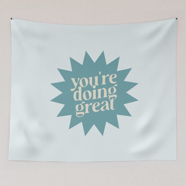 Item preview, You're Doing Great Sticker designed and sold by danielalorenzo.