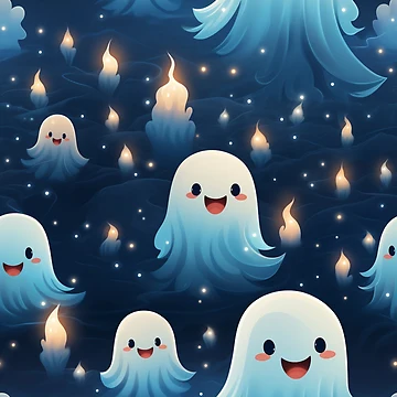 Artwork thumbnail, Ghost Pattern by BloodRubyz