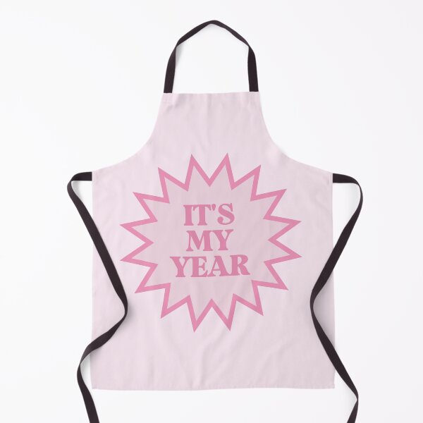 Item preview, It's My Year Pink Sticker designed and sold by danielalorenzo.