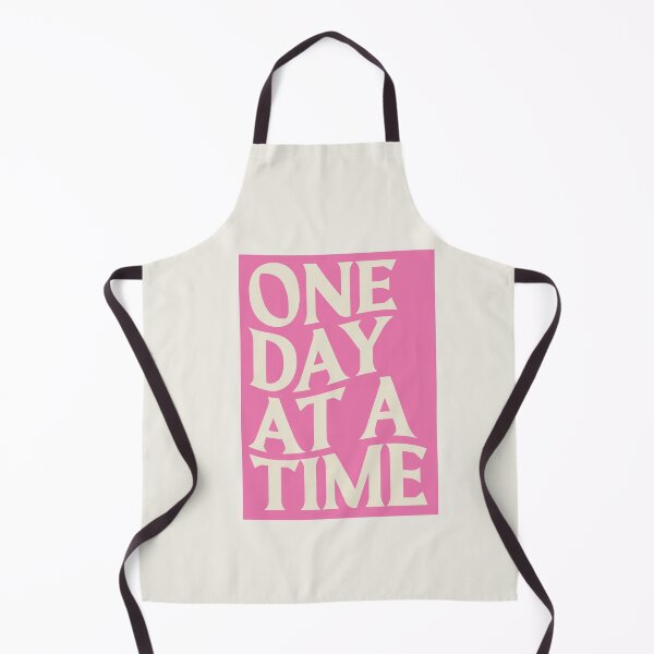 Item preview, One Day at a Time Pink Poster designed and sold by danielalorenzo.