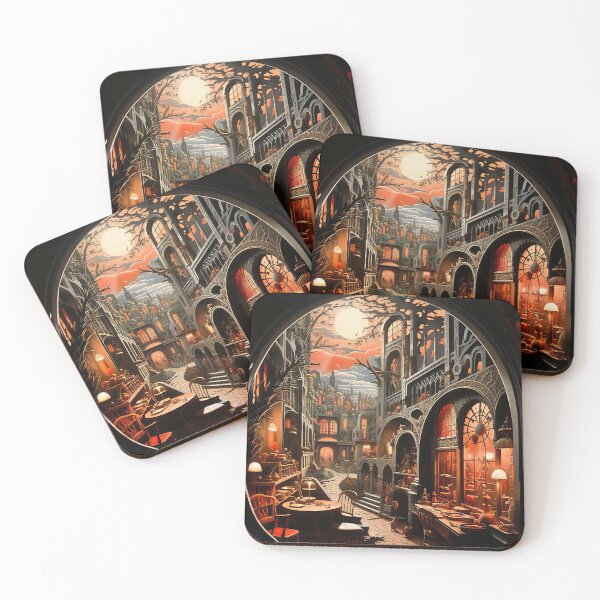 Item preview, Paper Sculpture City at Night designed and sold by stevepmp.
