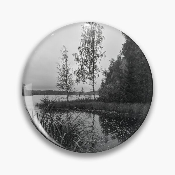 Item preview, Where the river turns into lake bw designed and sold by Jouko Lehto Photography.