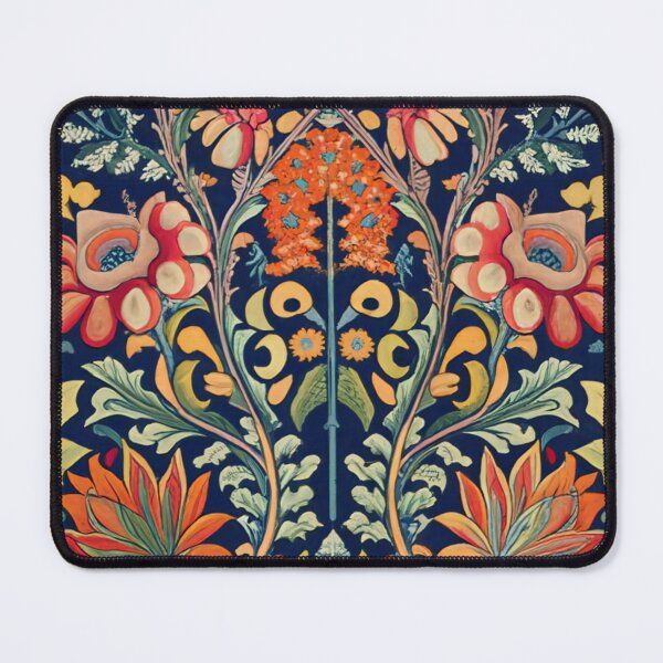 Item preview, William Morris Inspired Fall Florals designed and sold by Tamas Das.