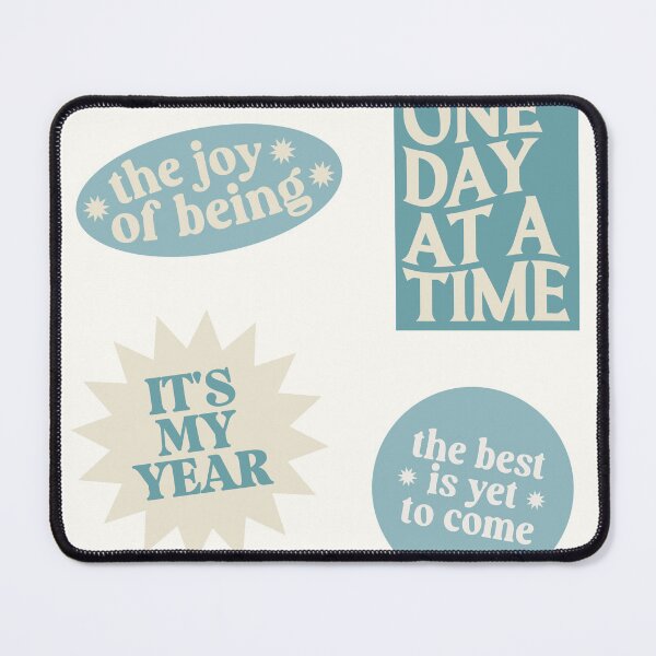 Item preview, Aesthetic Blue Stamp Sticker Pack designed and sold by danielalorenzo.