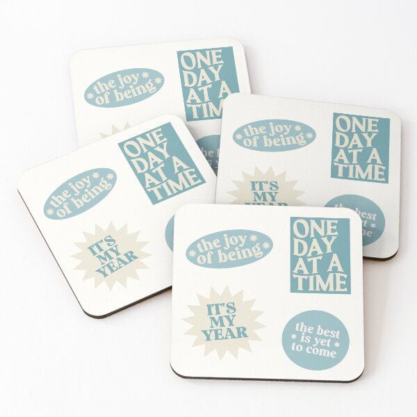 Item preview, Aesthetic Blue Stamp Sticker Pack designed and sold by danielalorenzo.