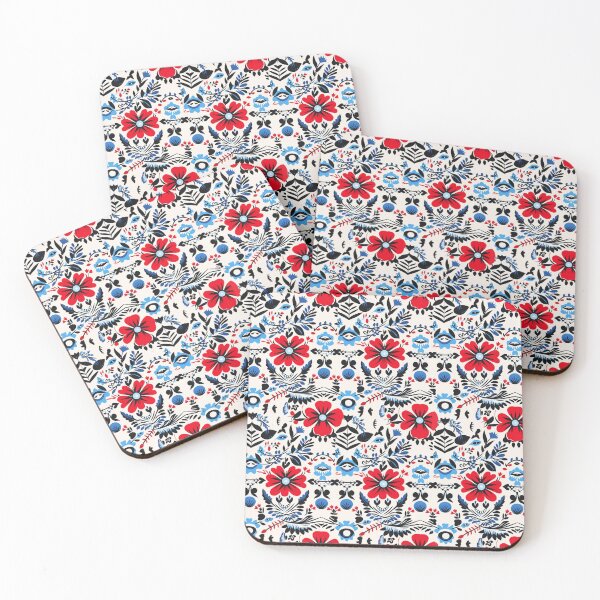 Item preview, Poland Material Pattern designed and sold by Myra365Art.