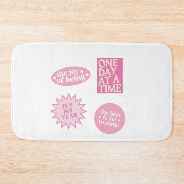Item preview, Aesthetic Hot Pink Pastel Stamp Sticker Pack designed and sold by danielalorenzo.