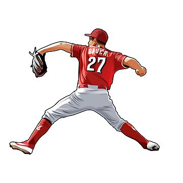 Trevor Bauer Sticker for Sale by devinobrien