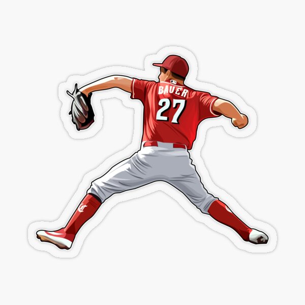 Trevor Bauer Sticker for Sale by devinobrien