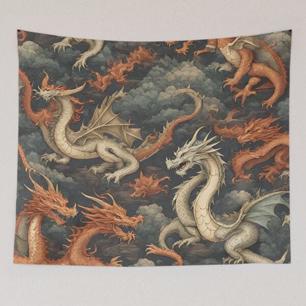 Item preview, Dragons of Myth and Magic designed and sold by cozycozyart.