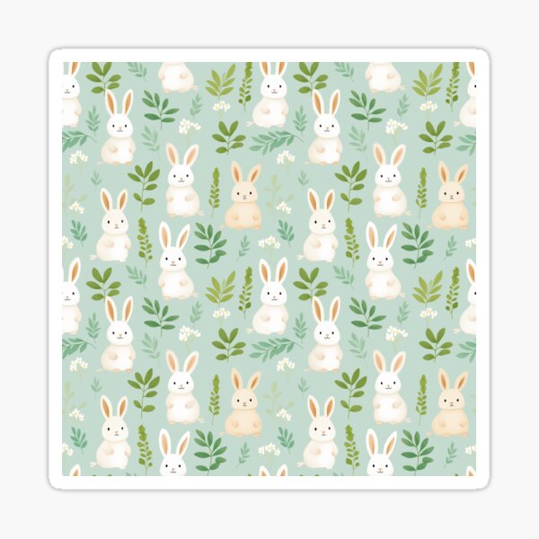 Item preview, Cute And Cuddly Rabbits And Bunnies designed and sold by philevera.