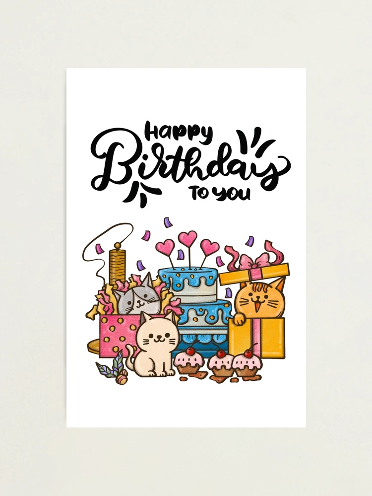 Have a Beary Happy Birthday | Birthday card drawing, Happy birthday drawings,  Watercolor birthday cards
