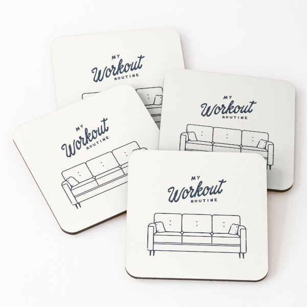 Item preview, My Workout Routine Funny designed and sold by Retro Travel Design.